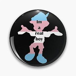 Pinocchio Trans Pride I'm a Real Boy