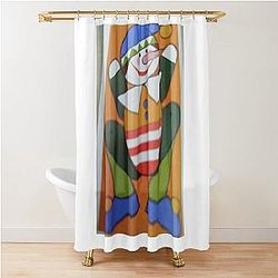 Pinocchio Style Shower Curtain