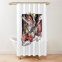 Pinocchio arsonist Shower Curtain