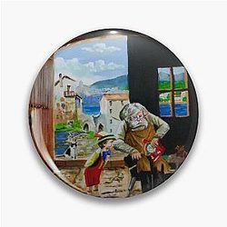 Pinocchio and Geppetto