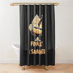 Guillermo Del Toro's Pinocchio FINALLY I SAW HER Shower Curtain