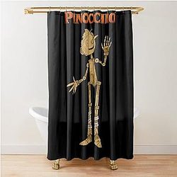 Guillermo del Toro Pinocchio Shower Curtain