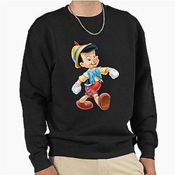 Pinocchio Pullover Sweatshirt