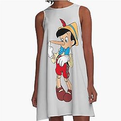 Pinocchio A Line Dress