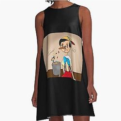 Pinocchio A-Line Dress