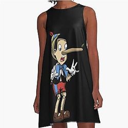 Pinocchio A Line Dress
