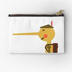 Pinocchio at School Zipper Pouch