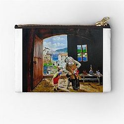 Pinocchio and Geppetto Pouch