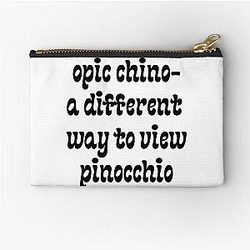 Funny Pinocchio Sticker Pouch
