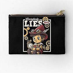 Pinocchio steampunk Zipper Pouch