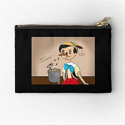 Pinocchio Zipper Pouch