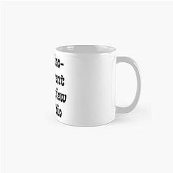 Funny Pinocchio Stickers Classic Mug