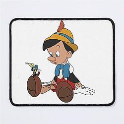 Pinocchio and Jiminy Cricket Mouse Pad