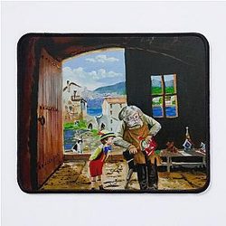 Pinocchio and Geppetto Mousepad
