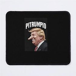 Pit Trump Cartoon Mouse Pad