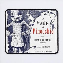 Le avventure di Pinocchio Mouse Pad - The Adventures of Pinocchio
