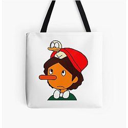 Pinocchio 70s Tote Bag