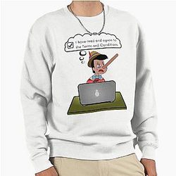 Pinocchio Terms and Condition Sweatshirt