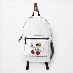 Jiminy Cricket angry with Pinocchio's Backpack