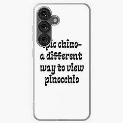 Funny Pinocchio Stickers for Galaxy Soft Case