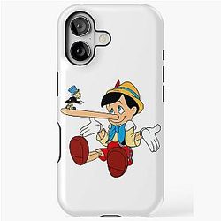 Jiminy Cricket angry with Pinocchio Tough Case
