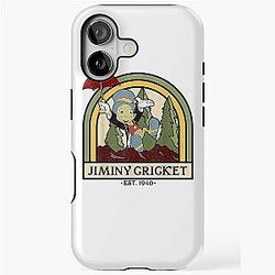 Pinocchio Jiminy Cricket Established iPhone Tough Case