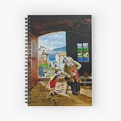 Pinocchio and Geppetto Notebook