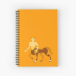 Cartoon Centaur Pinocchio Spiral Notebook