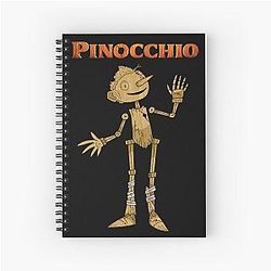 Guillermo del Toro Pinocchio Spiral Notebook