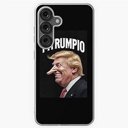 Pinocchio Trump Cartoon Samsung Galaxy Case