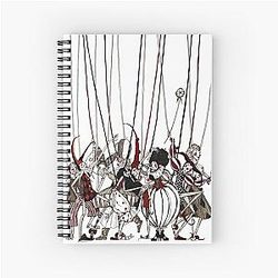 Pinocchio and Marionettes Notebook