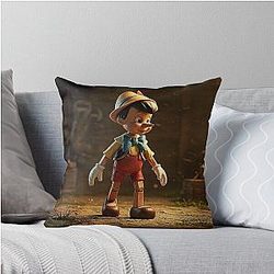 The Original Pinocchio Throw Pillow