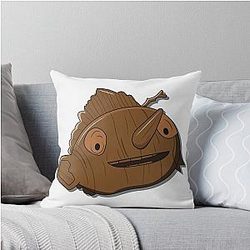 Pinocchio Guillermo del Toro Throw Pillow