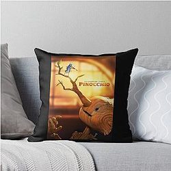 Guillermo del Toro Pinocchio Throw Pillow