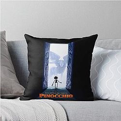 Guillermo del Toro Pinocchio Throw Pillow