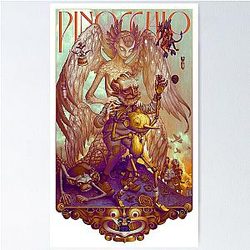 Guillermo del Toro Pinocchio Poster