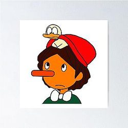 Pinocchio 70s Poster