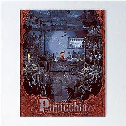 Pinocchio 1940 Poster