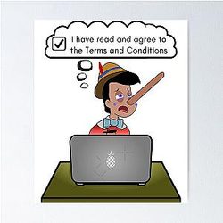 Pinocchio Terms and Conditions Poster