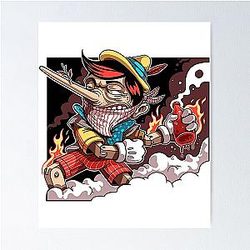 Pinocchio the Arsonist Poster