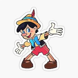 Pinocchio Sticker