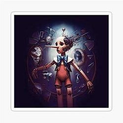 Pinocchio Sticker