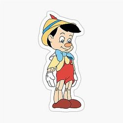 Pinocchio Sticker