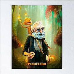 Guillermo del Toro Pinocchio Poster