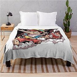 Pinocchio the Arsonist Throw Blanket