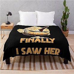 Guillermo Del Toro Pinocchio Finally I Saw Her Throw Blanket
