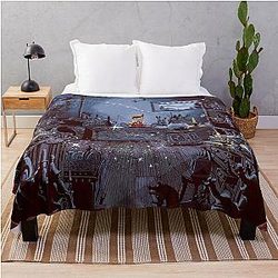 Pinocchio 1940 Poster Throw Blanket