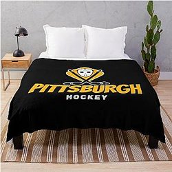 Art Pittsburgh Penguins Throw Blanket