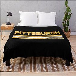 Pittsburgh Penguins Throw Blanket