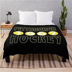 Art Pittsburgh Penguins Throw Blanket